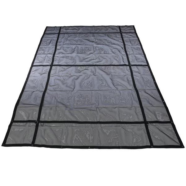 Mesh Cargo Net 8x12', perimeter stretch cord, 6pcs cam straps, Bulldog Winch, Mfr#: 20411